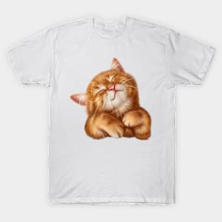 vintage-cute cat T-Shirt